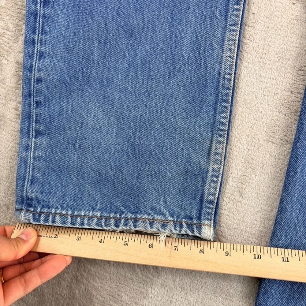 Vintage Levis 501 0115 Jeans Men 38x34 (Fits 36x34) Button Fly Made in USA 90's